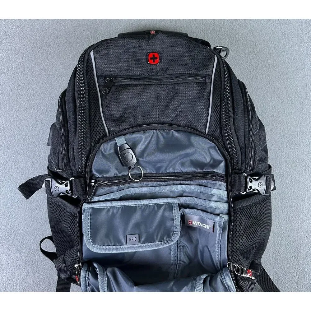 Swissgear Backpack Black Wenger Pro‎ II 17